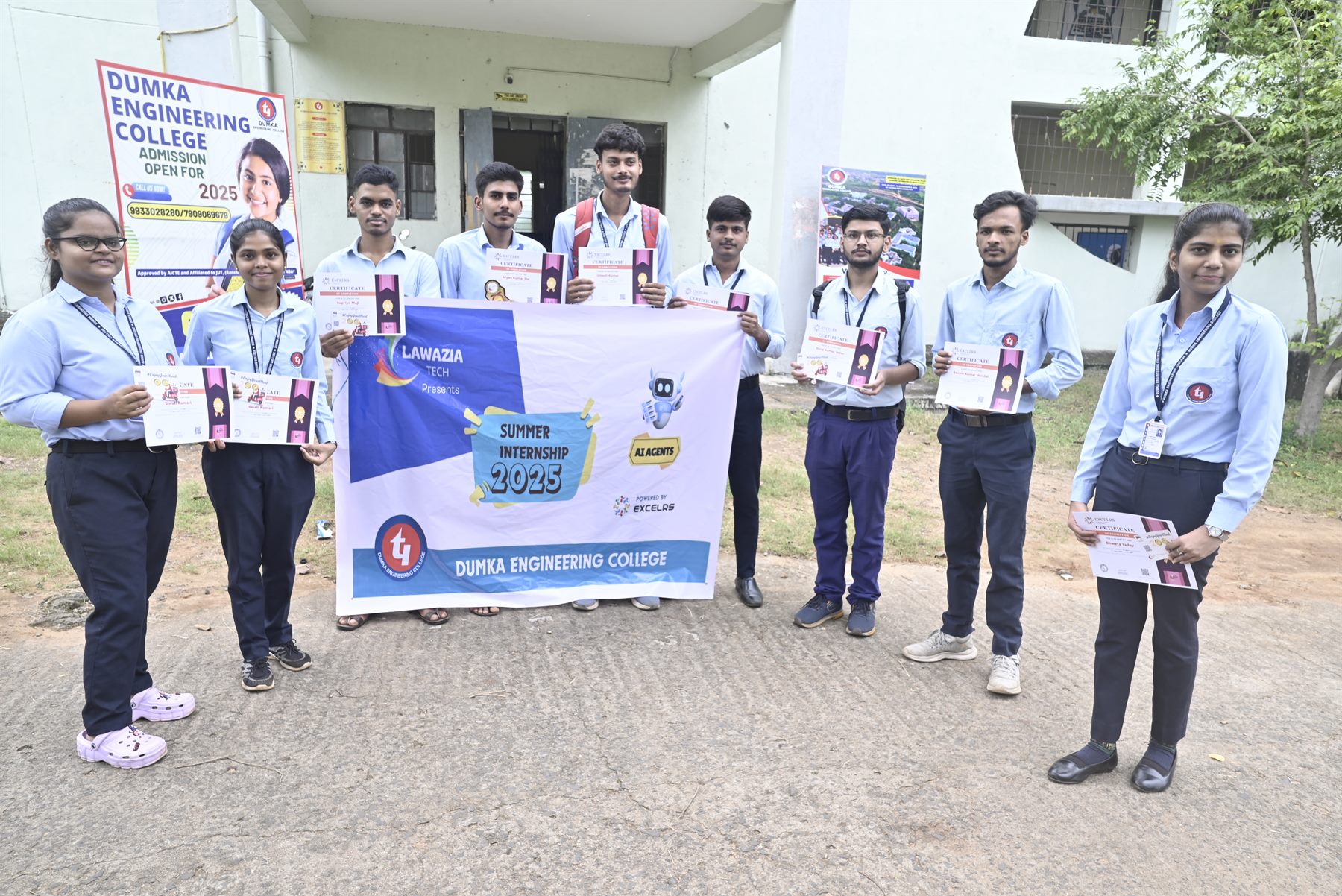 Summer Internship 2025 — AI Agents — Dumka Engineering College
