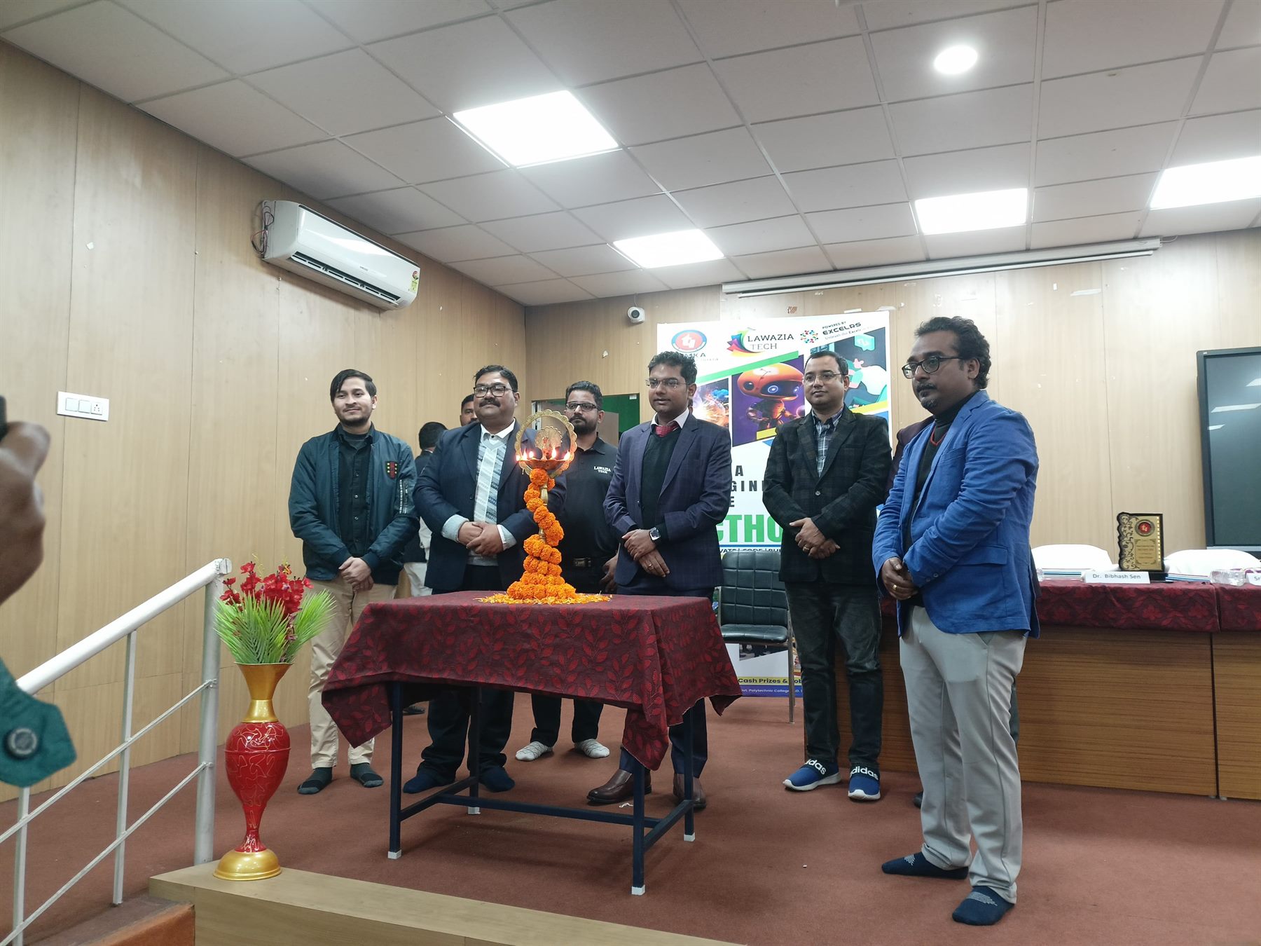 DECTHON 2026 — formal inauguration with Dumka Engineering College and Lawazia Tech