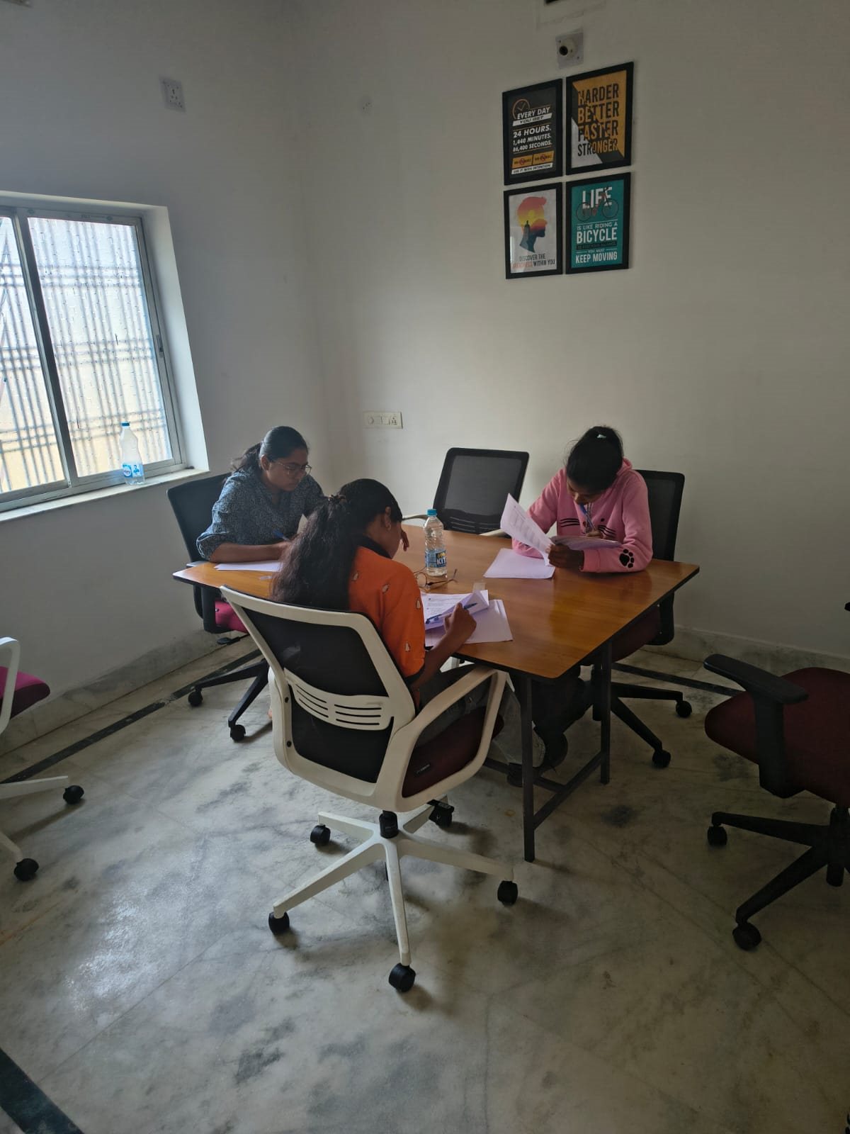 Women students evaluated at Lawazia Tech Dumka office